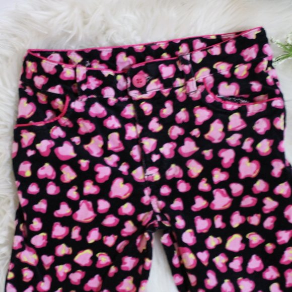 Pink Hearts and Black Girls JeggingsPants - 7 - Picture 2 of 8